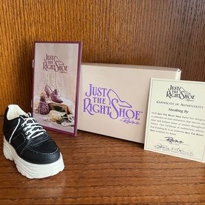 “Sneaking By” Platform Sneaker Figurine